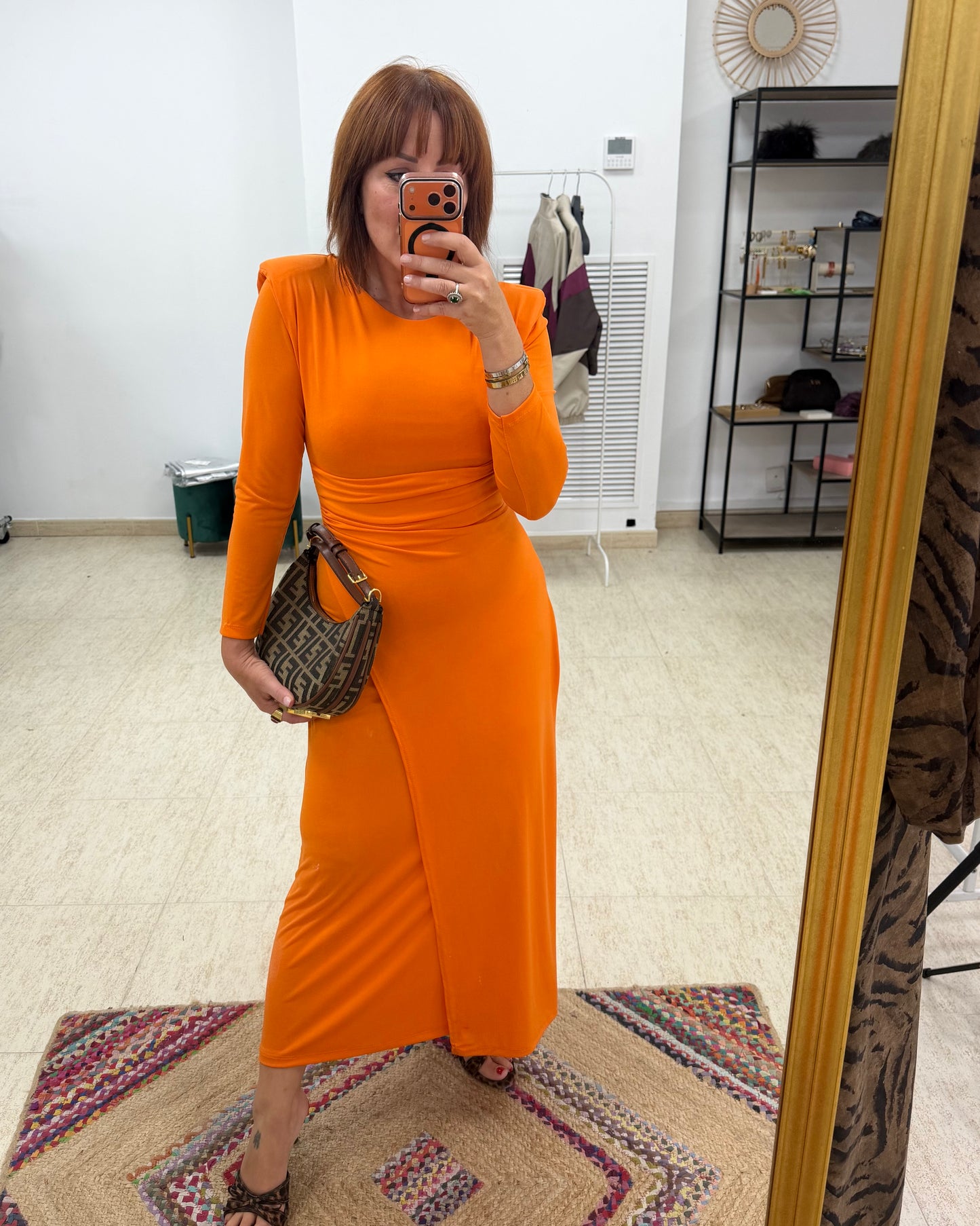 ORANGE DRESS