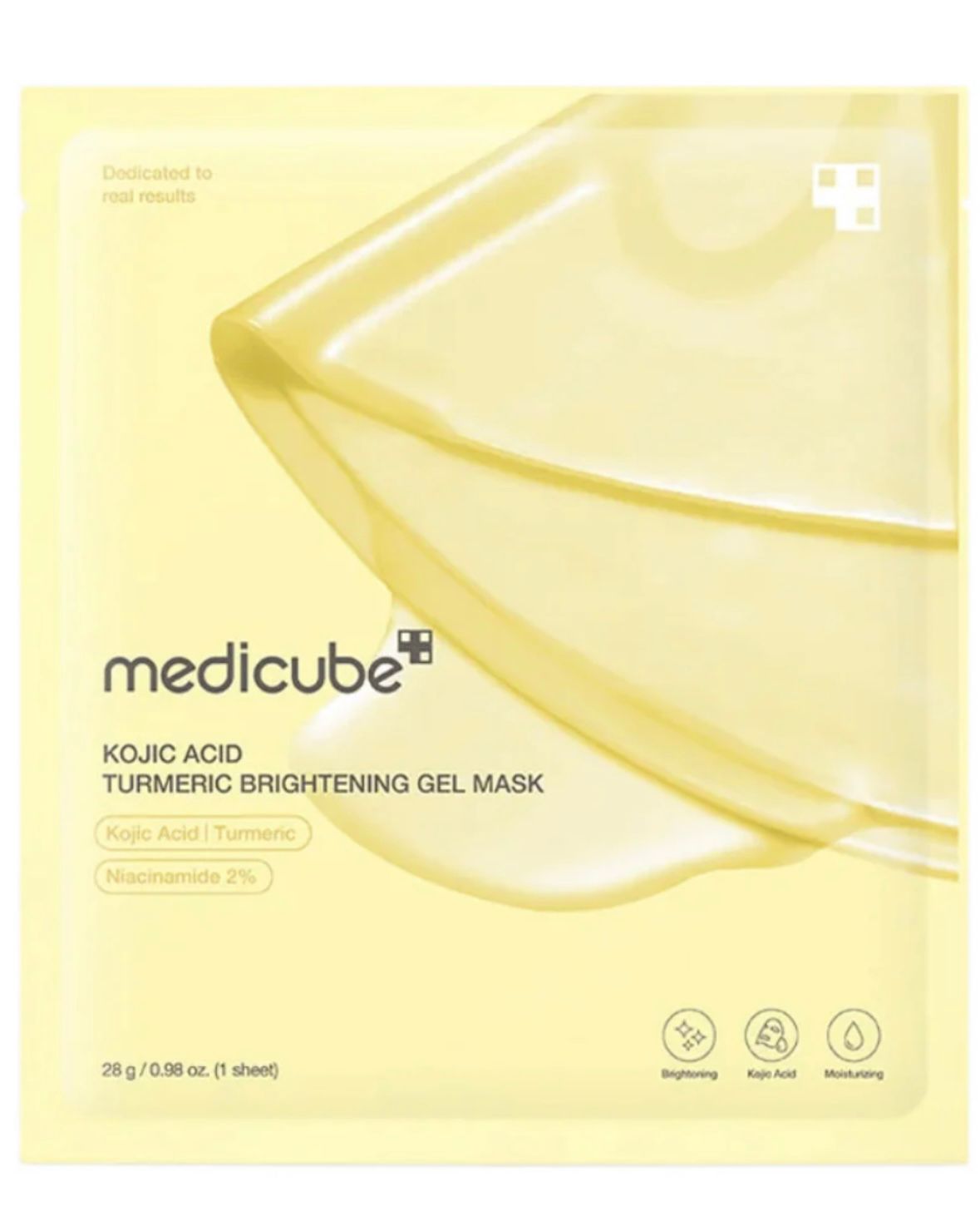 MASCARILLA DE GEL ILUMINADORA MEDICUBE