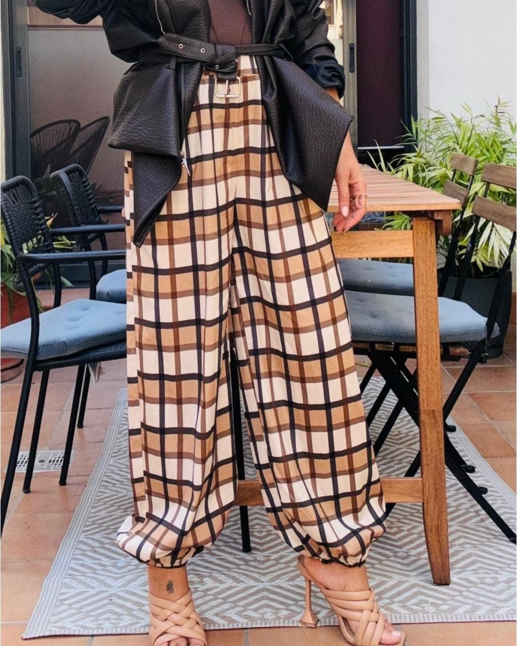 PANTALÓN CUADRO ALADIN