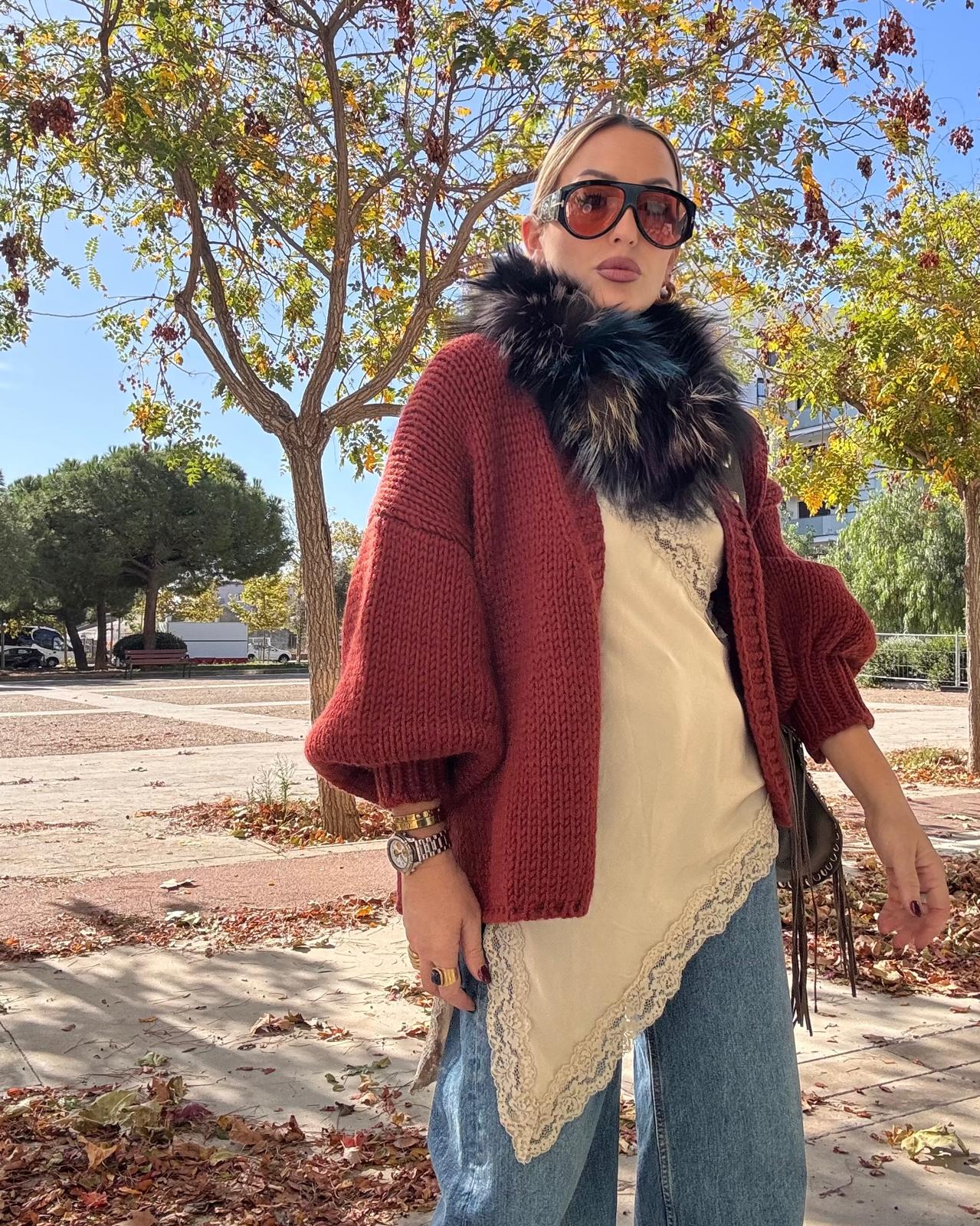 MULTICOLOR FOX CUELLO