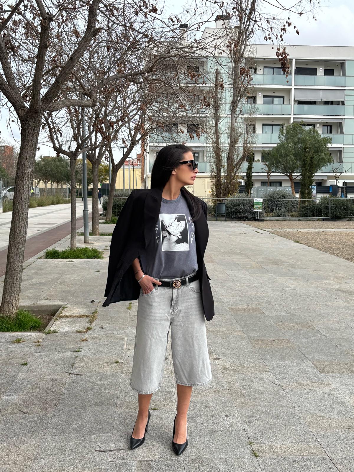 SAINT LOVER GREY T-SHIRT