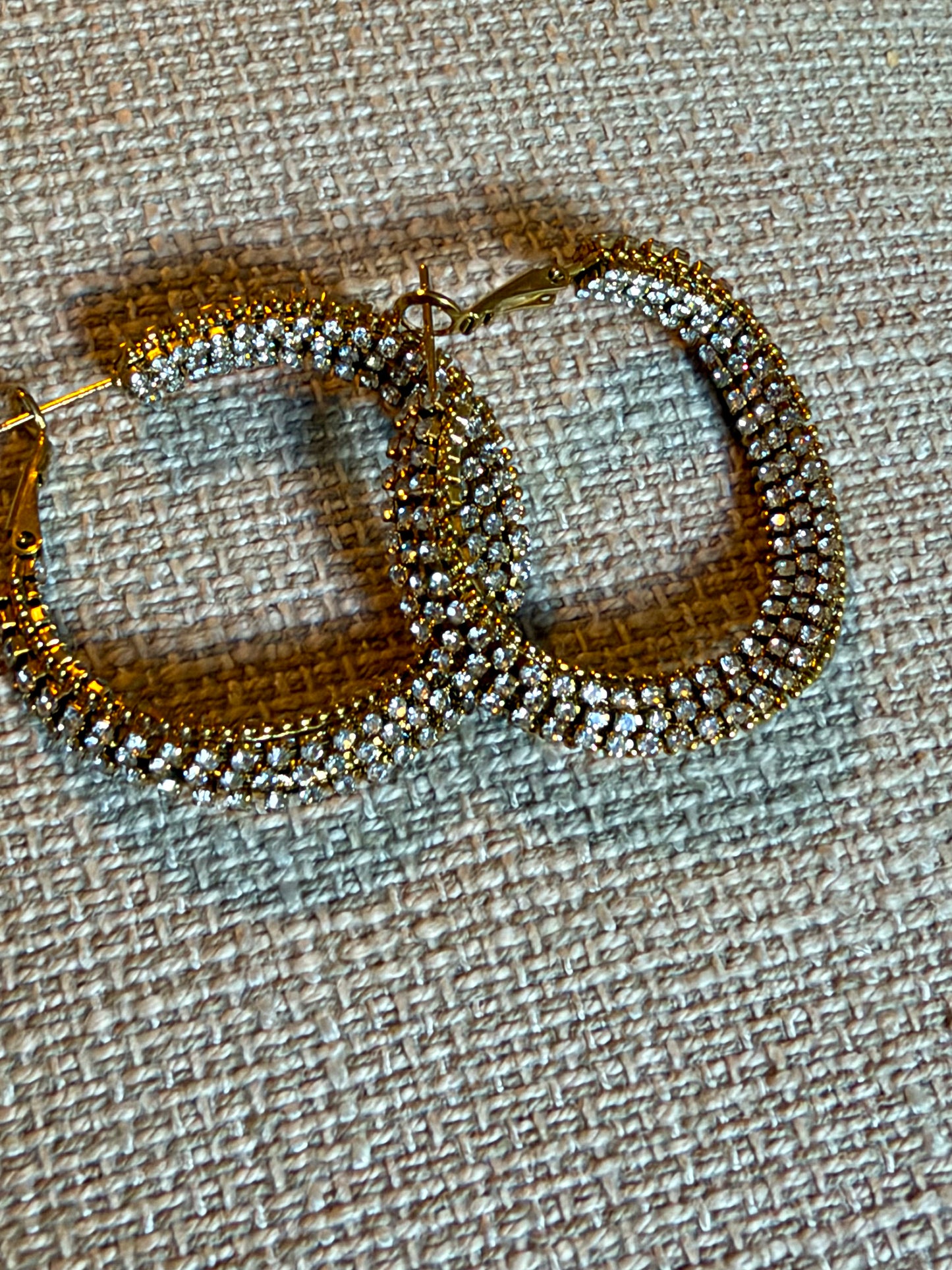 PENDIENTES ARO STRASS