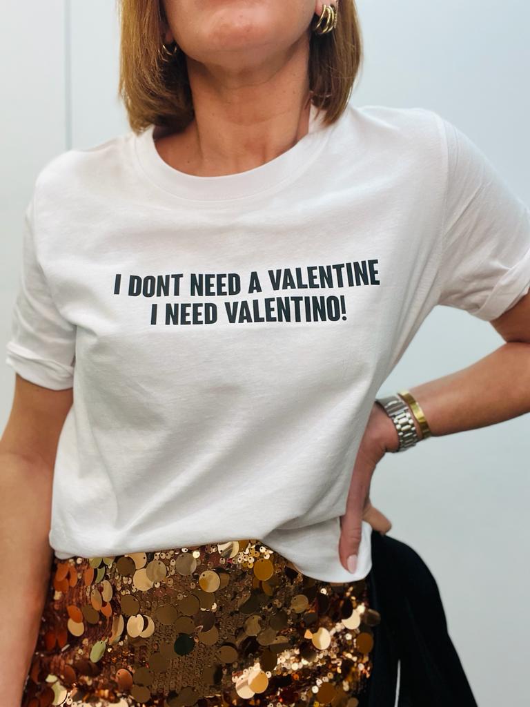 Camiseta Not Valentine.