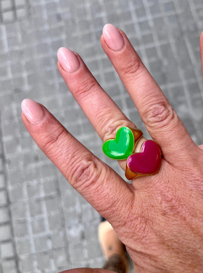 BAGUE COULEUR CUORE