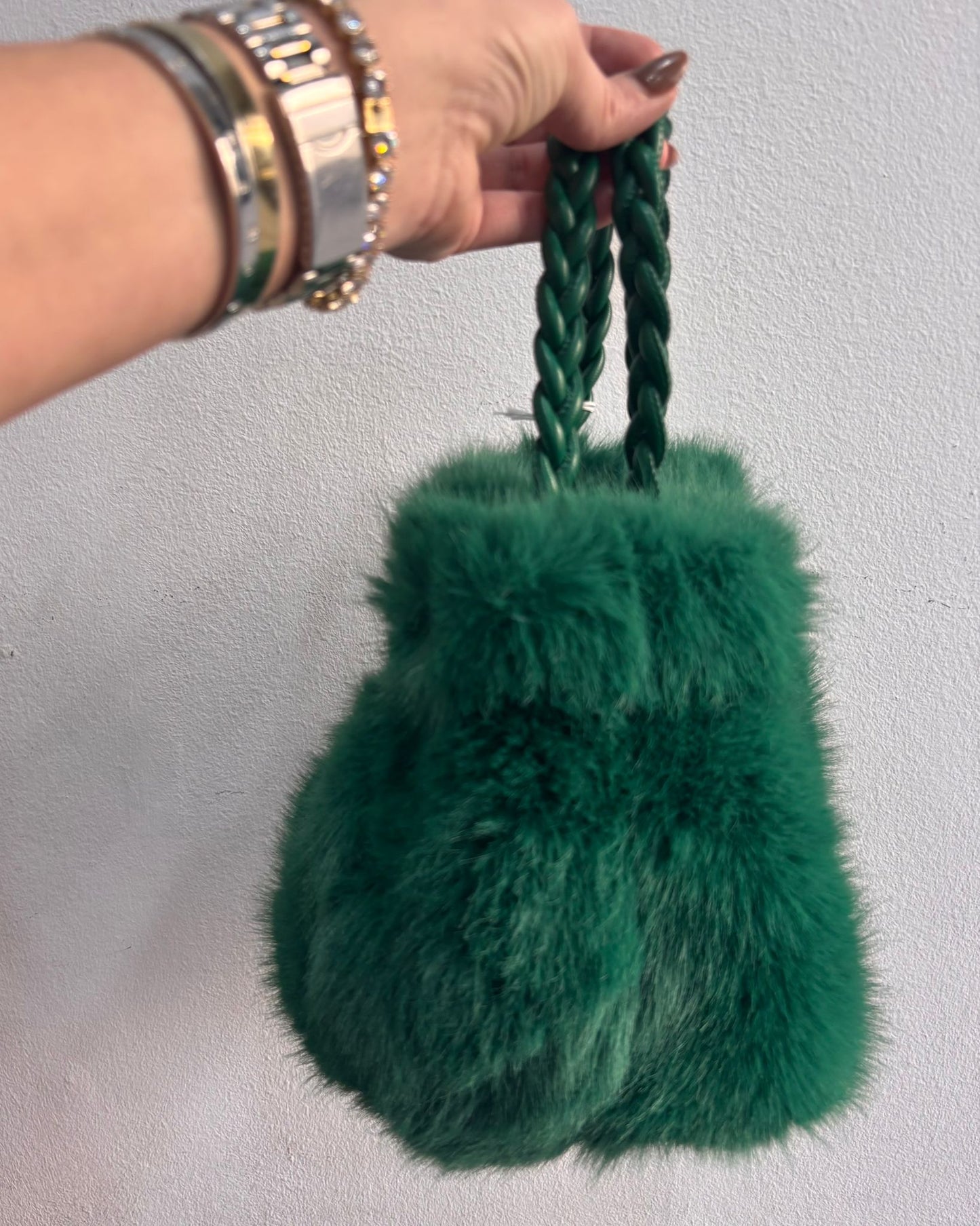 Tess Faux Fur Bag