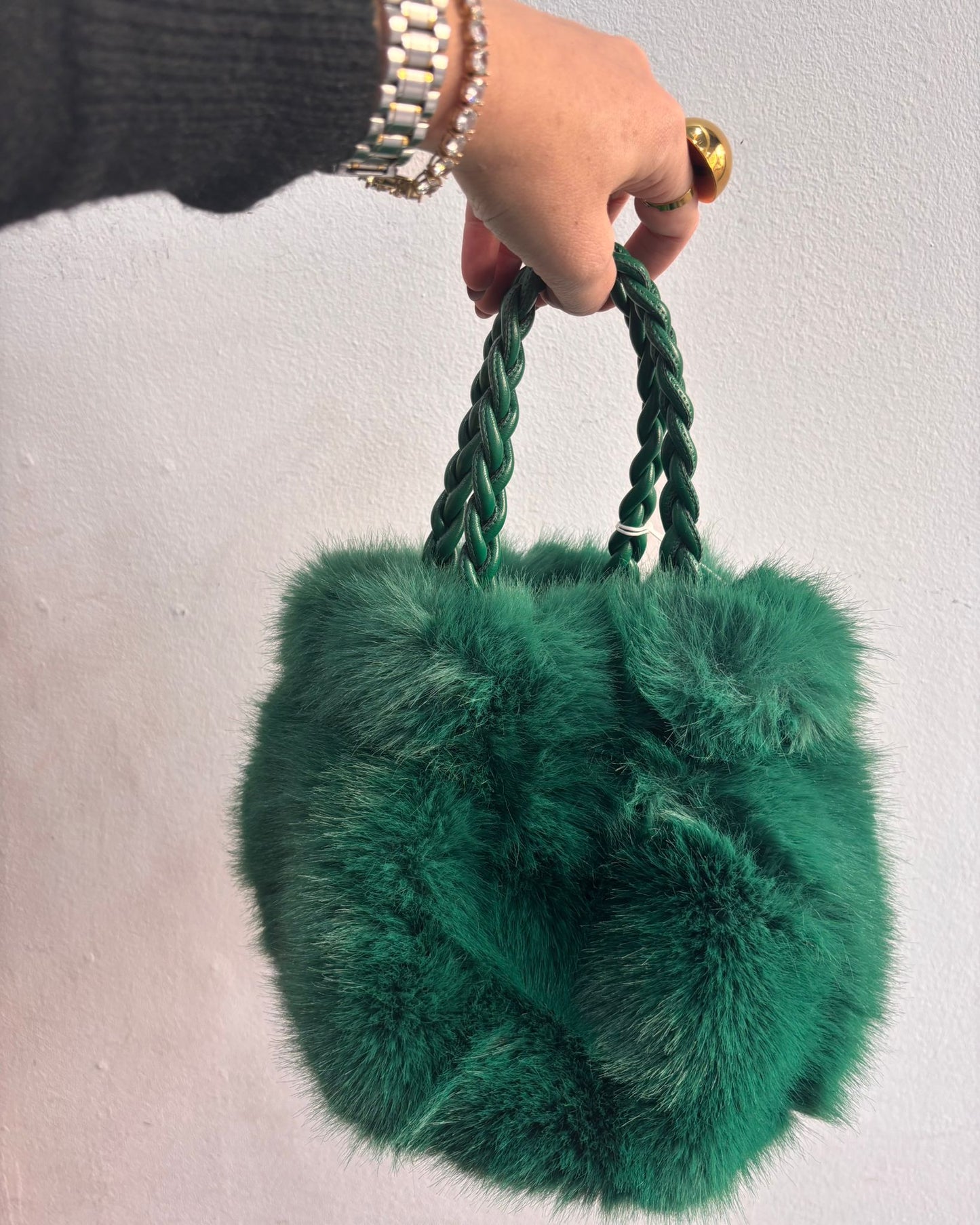 Tess Faux Fur Bag