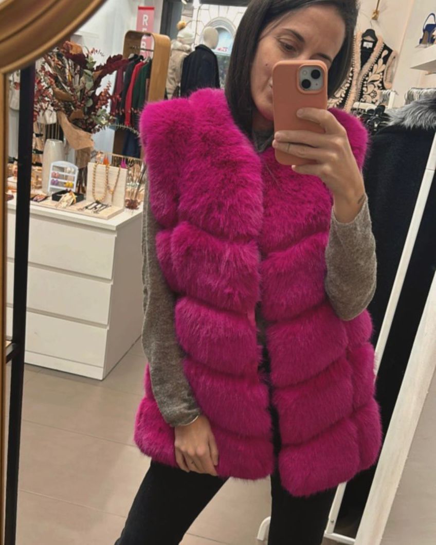 MANDY FAUX FUR VEST