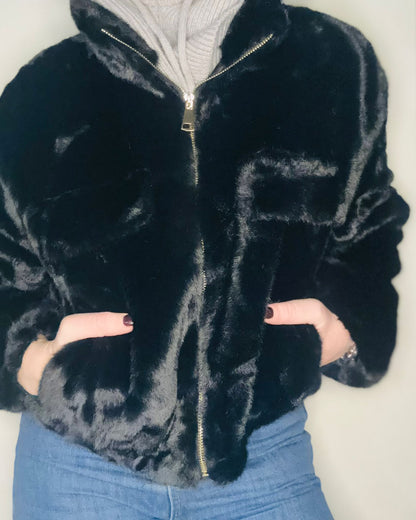 Mila Faux Fur Mini Jacket