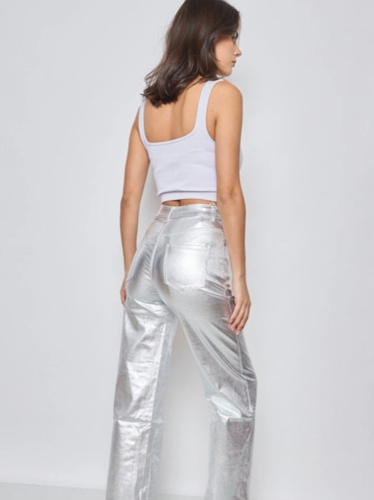 SILVER PANTS