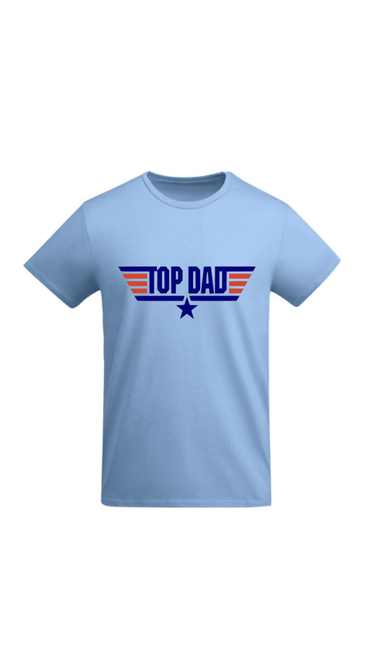 TOP DAD BLUE T-SHIRT