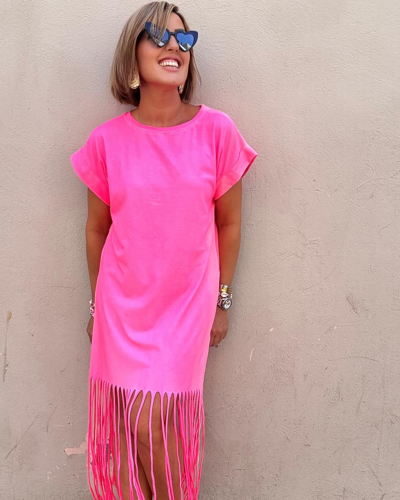 LAU FLÚOR SHORT DRESS
