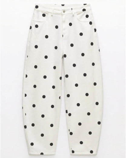 POLKA DOTS SLOUCHY
