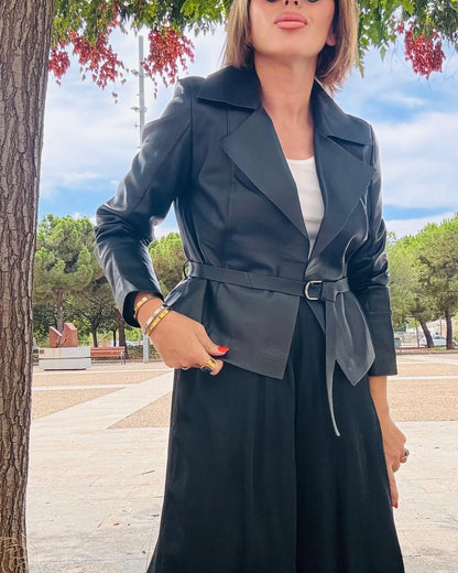 ANGELA LEATHER JACKET