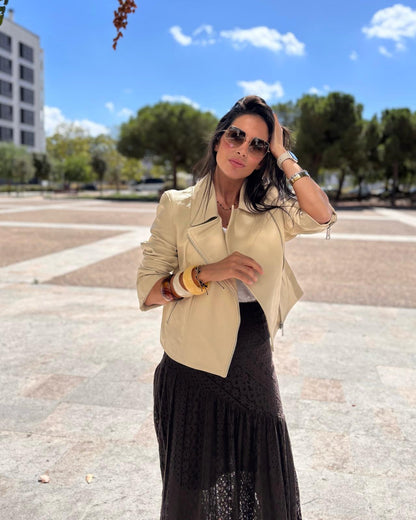 CLARA LEATHER JACKET