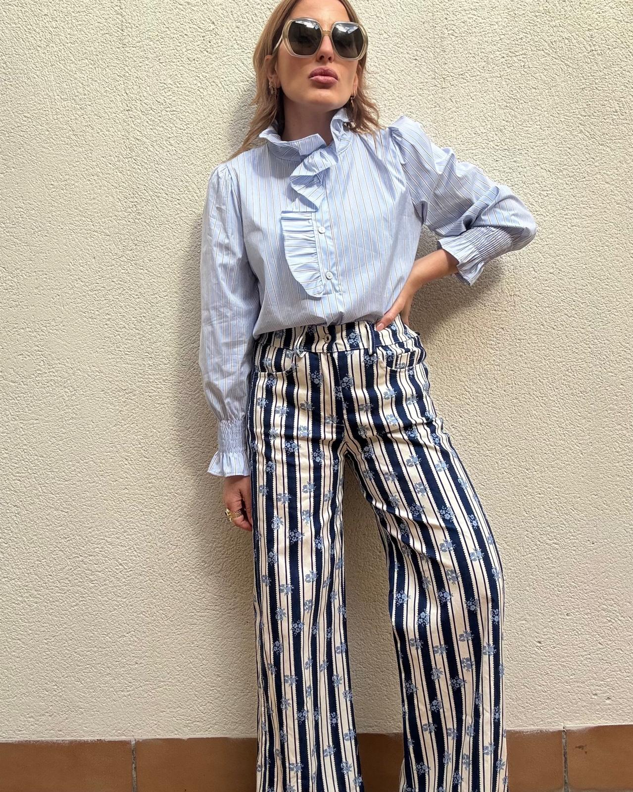 BLUE CANNES PANTS