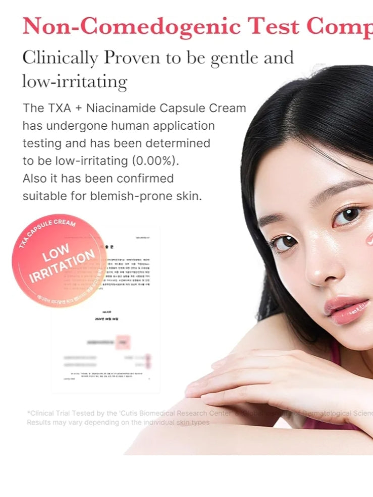 TXA NIACINAMIDE CAPSULE CREAM.