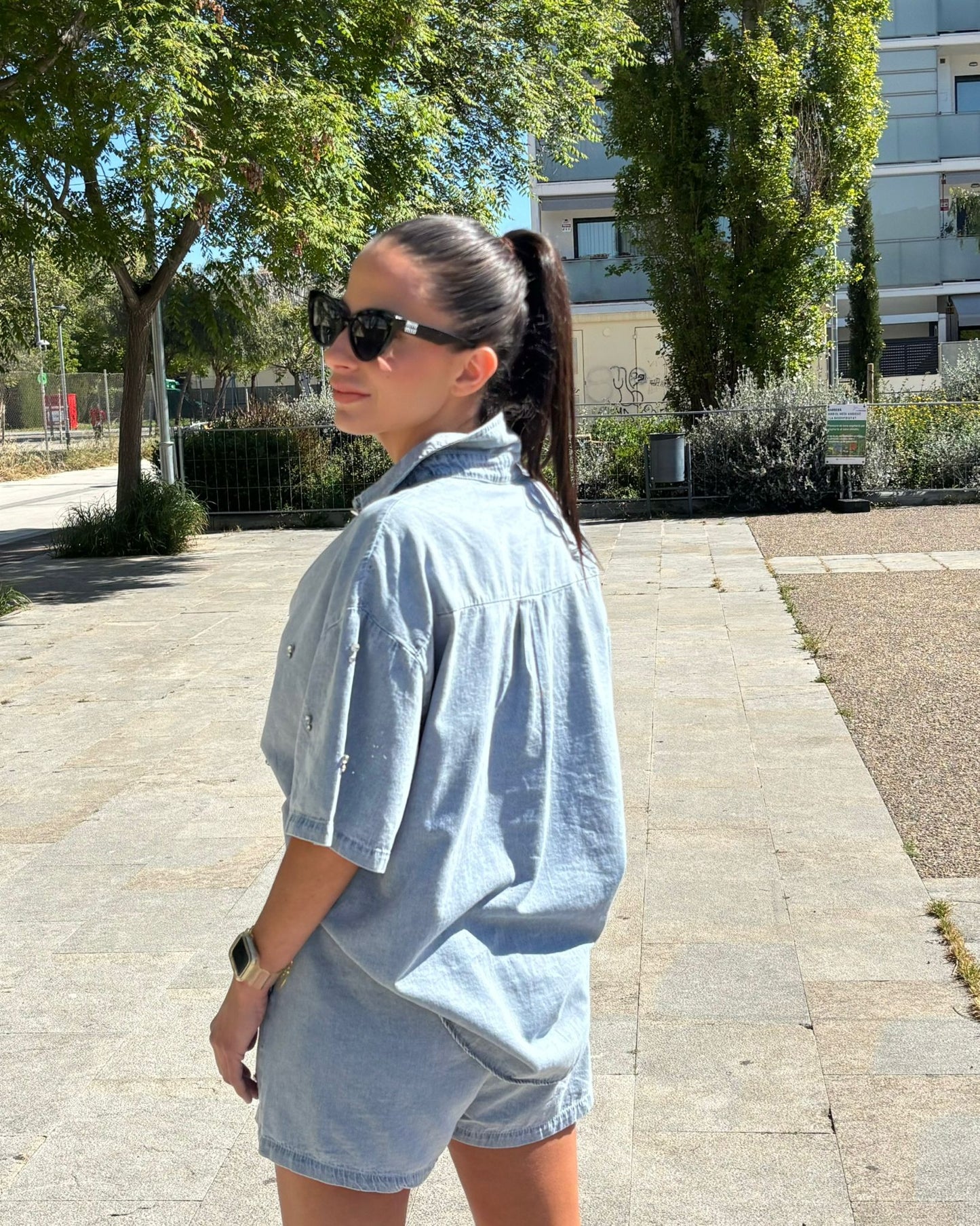 ANINE DENIM SET