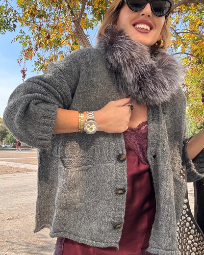 MAXI CUELLO GREY FOX