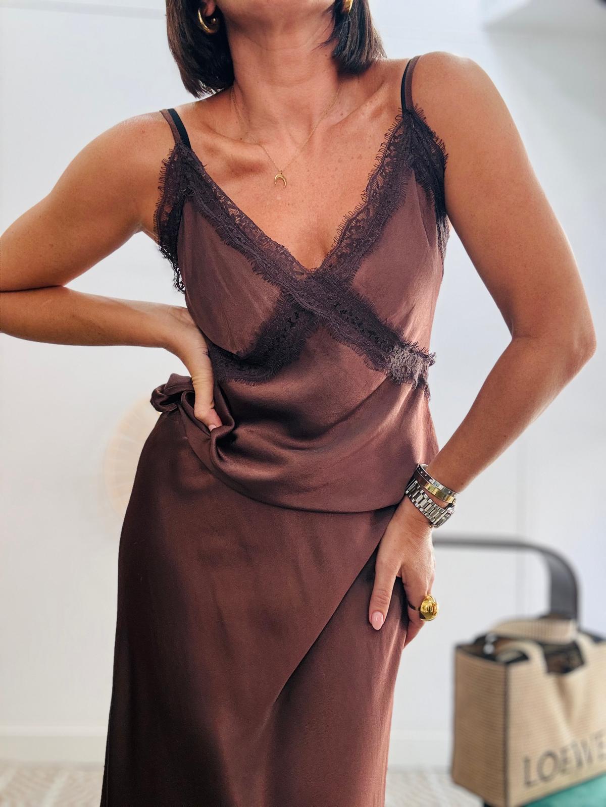 SALLY  SILK TOP
