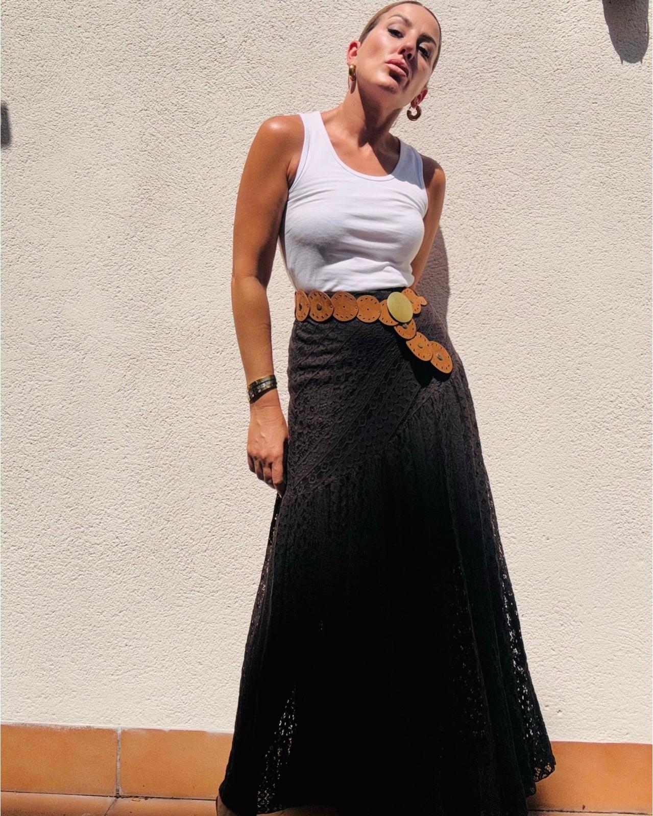 Estela Crochet Skirt