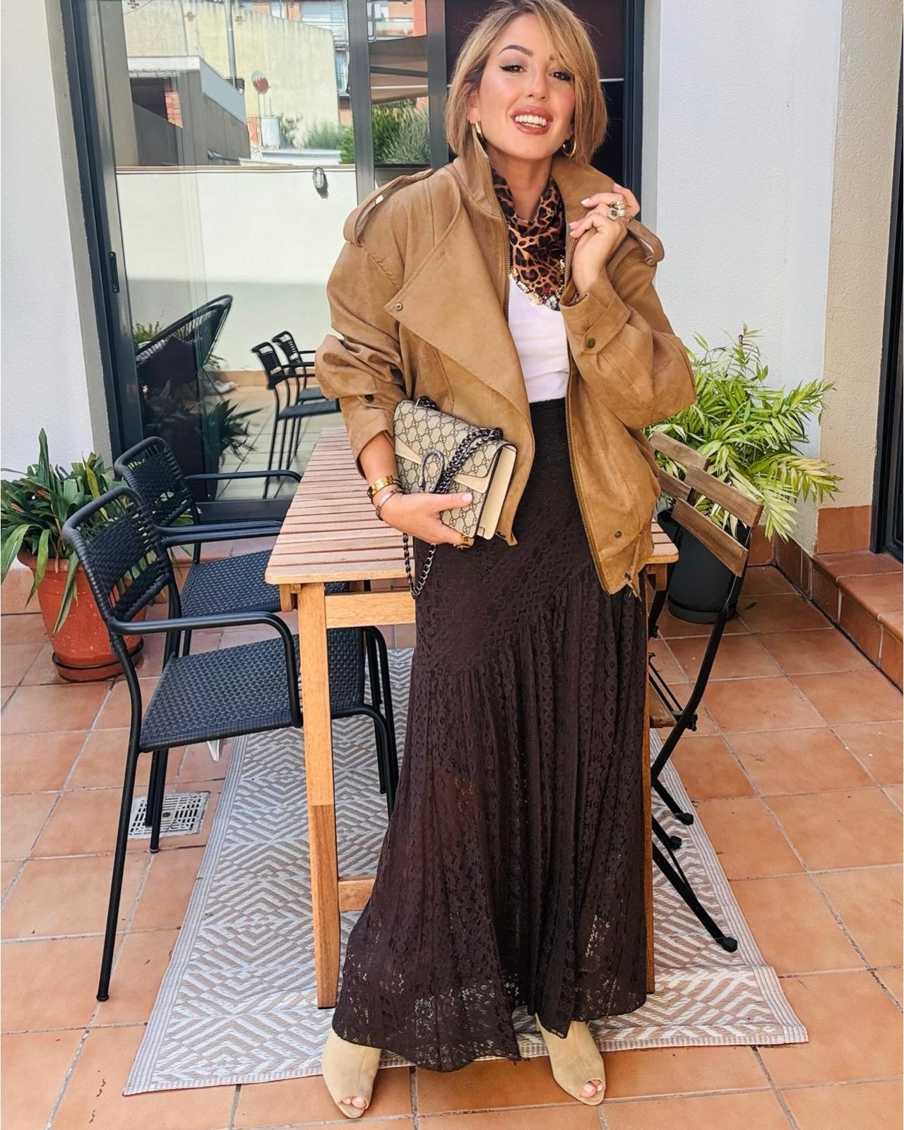 KAREN FAUX SUEDE JACKET