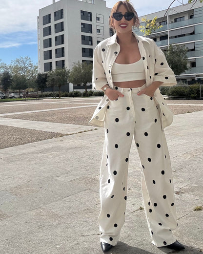POLKA DOTS SLOUCHY