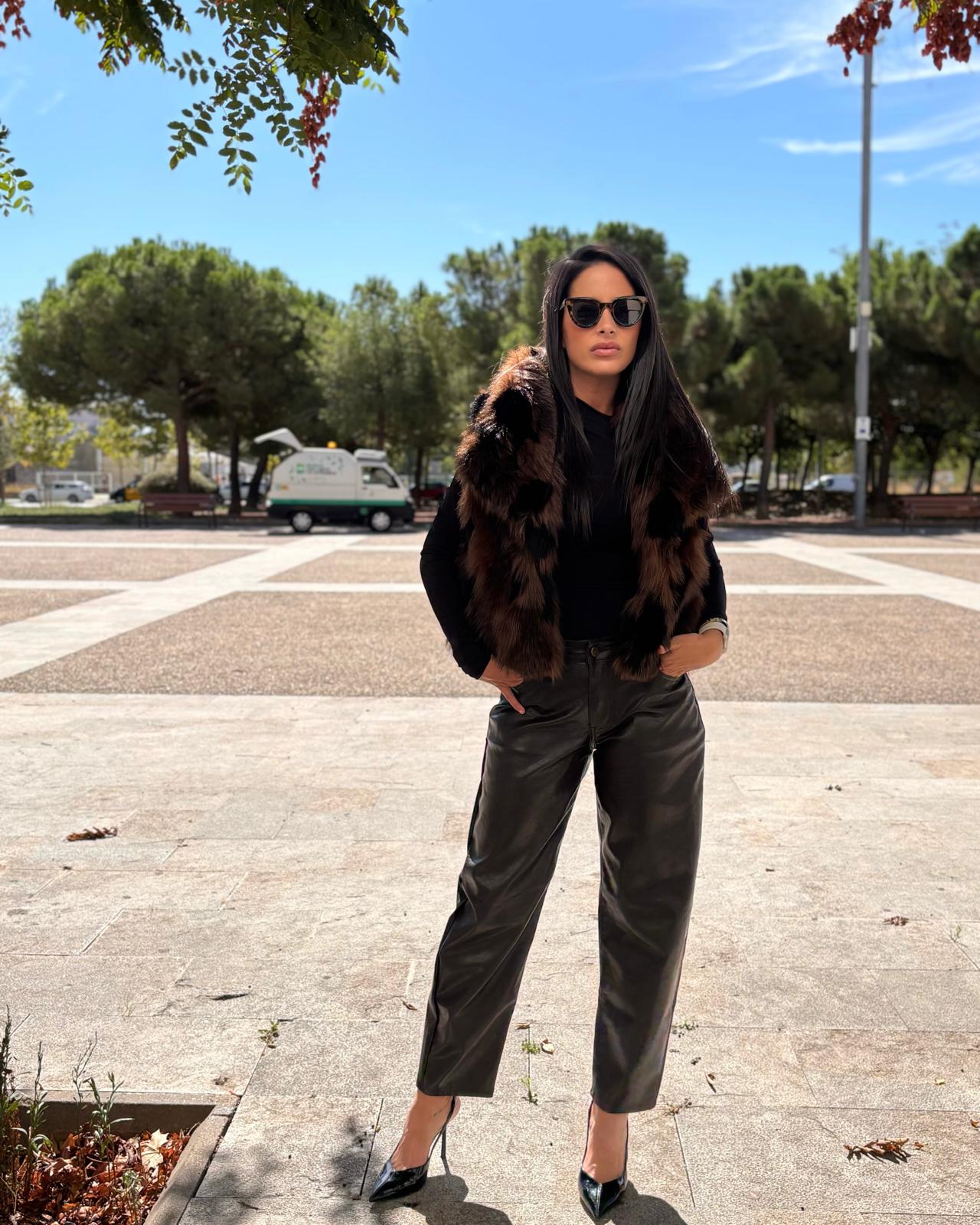 TIANA FAUX FUR VEST