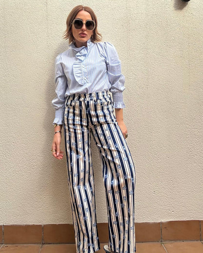 BLUE CANNES PANTS