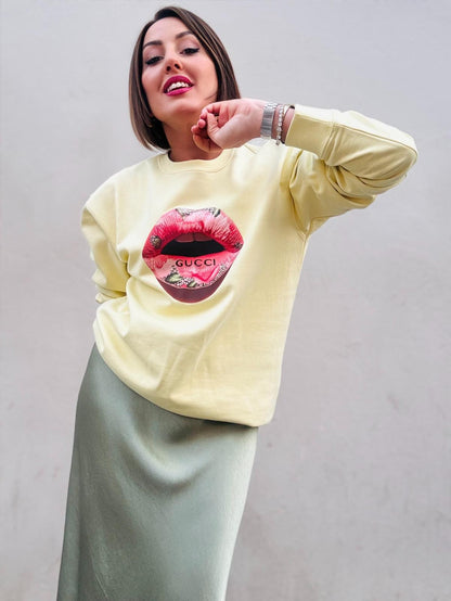 SUDADERA LIPS