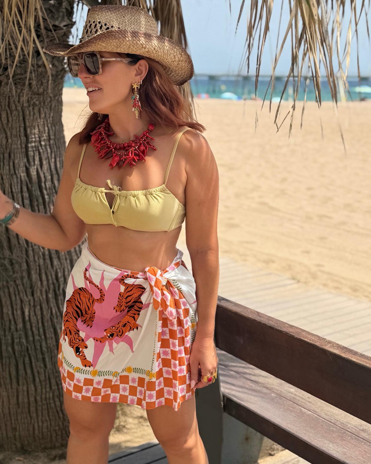 MINI FALDA PAREO TIGER