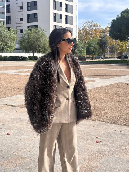 LIZETH FAUX FUR COAT