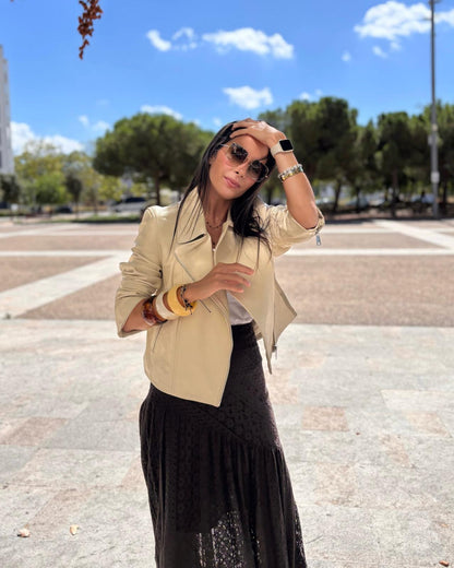 CLARA LEATHER JACKET