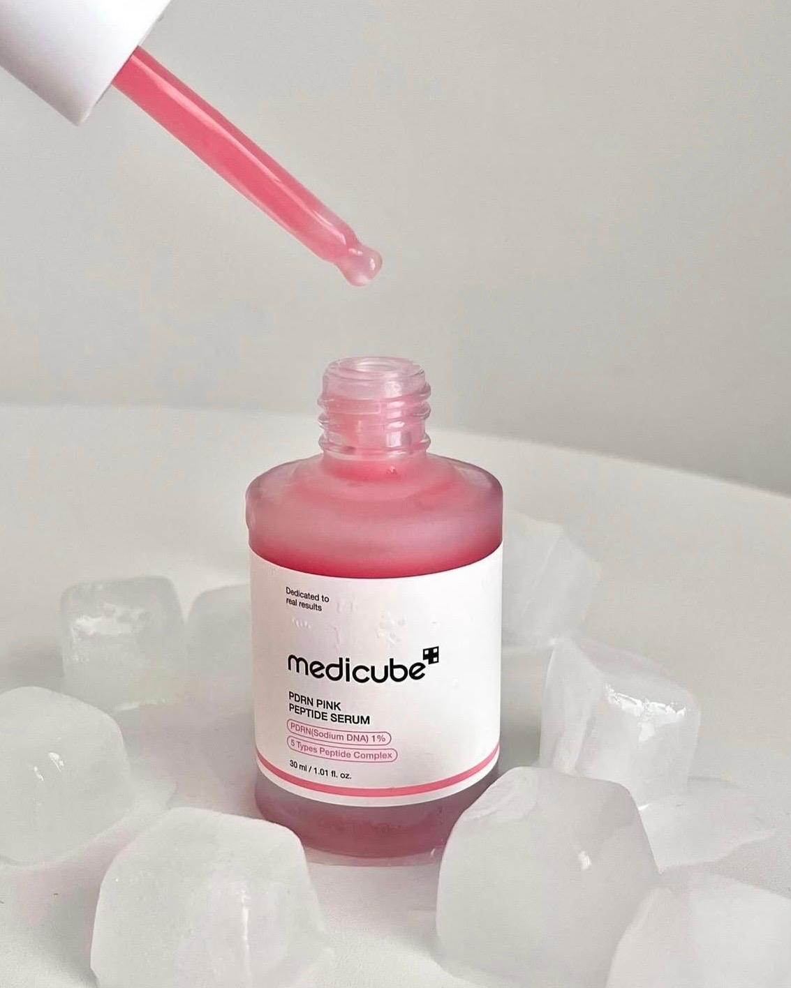 SERUM PINK PEPTIDE MEDICUBE PDRN(pre venta)