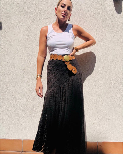 Estela Crochet Skirt