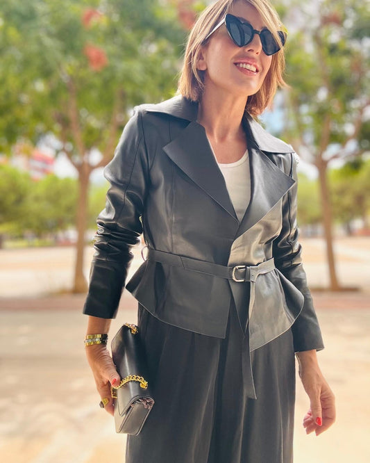ANGELA LEATHER JACKET