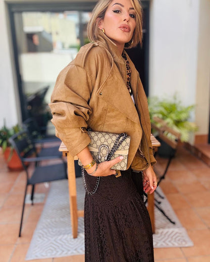 KAREN FAUX SUEDE JACKET