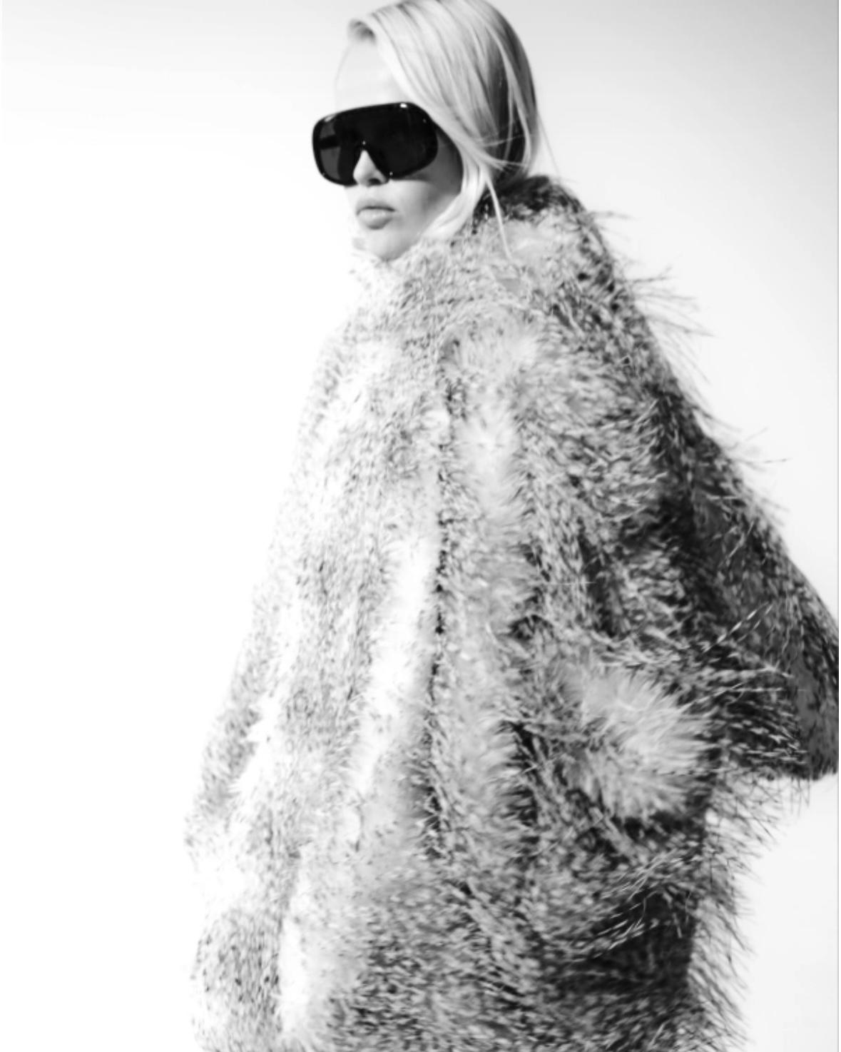 LIZETH FAUX FUR COAT
