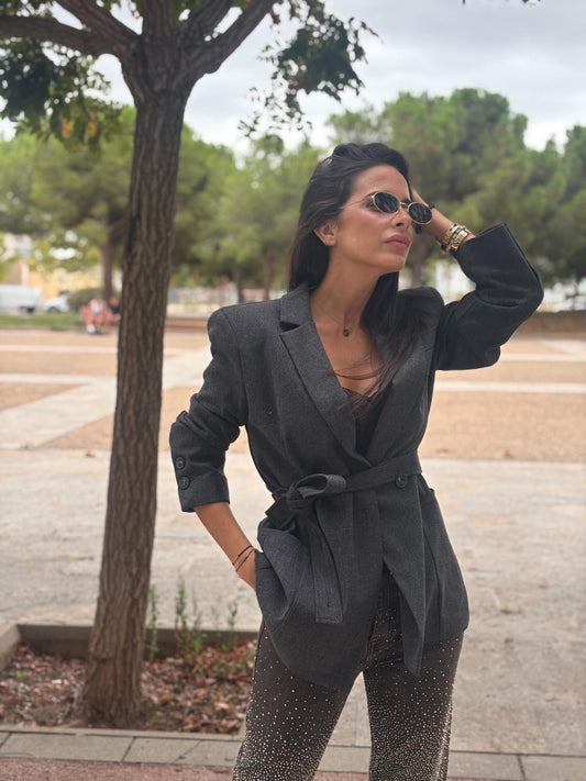 MICAELA BLAZER GREY