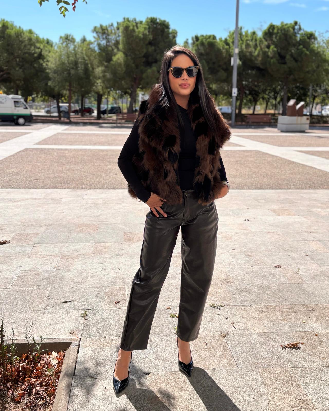 TIANA FAUX FUR VEST