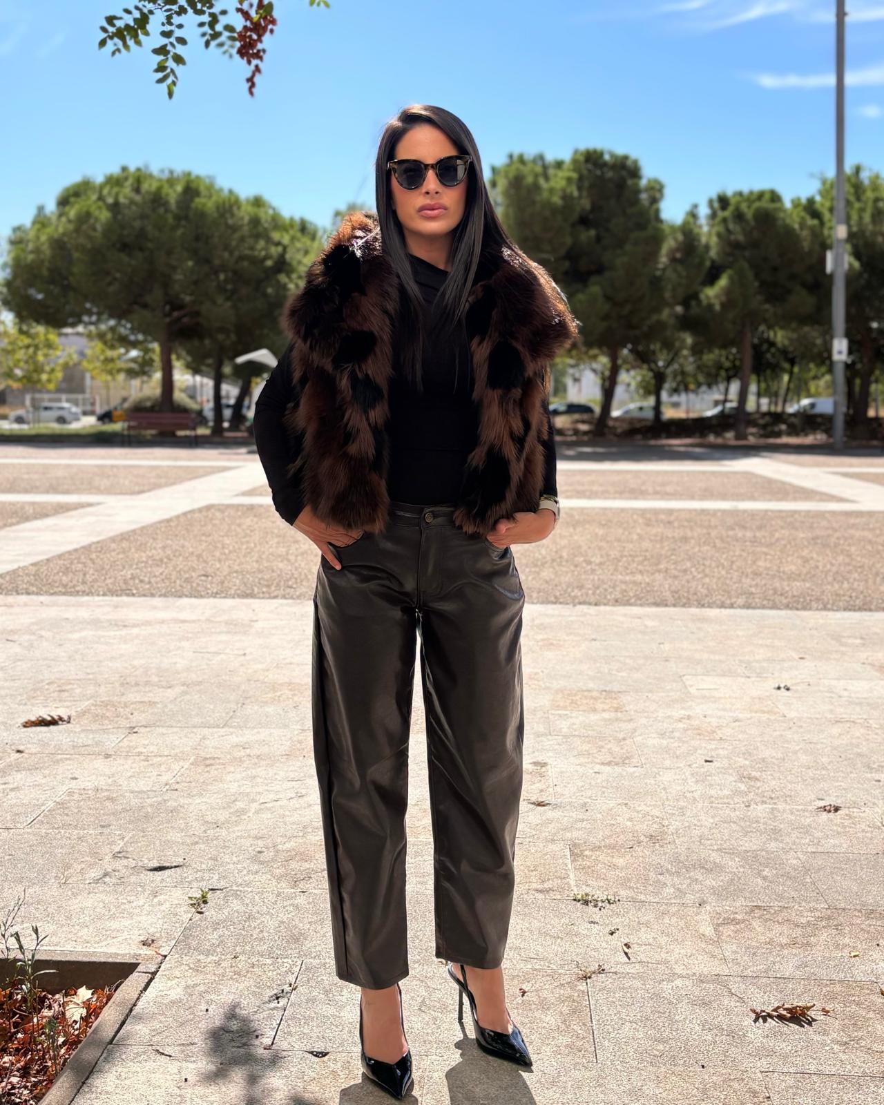 TIANA FAUX FUR VEST