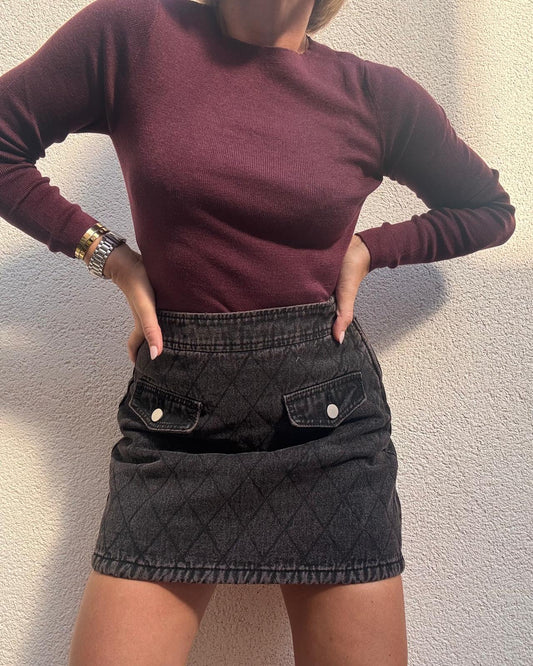 KAREN DENIM SKIRT