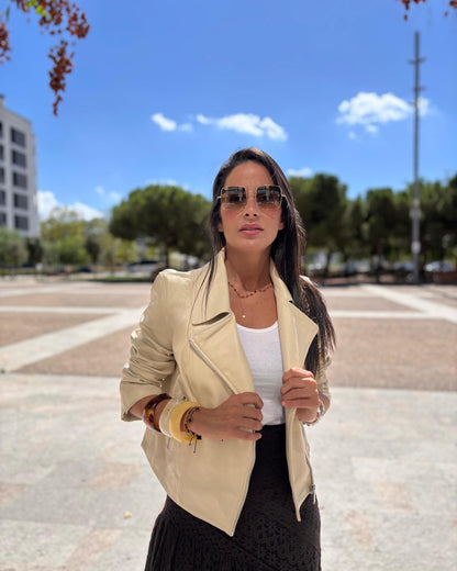 CLARA LEATHER JACKET