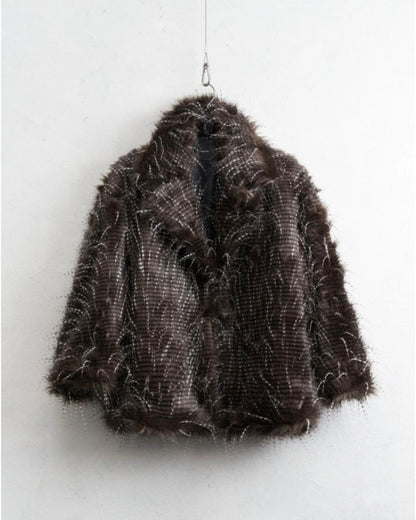 LIZETH FAUX FUR COAT