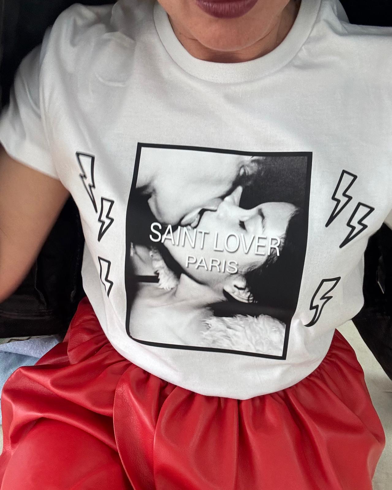 SAINT LOVER WHITE T-SHIRT