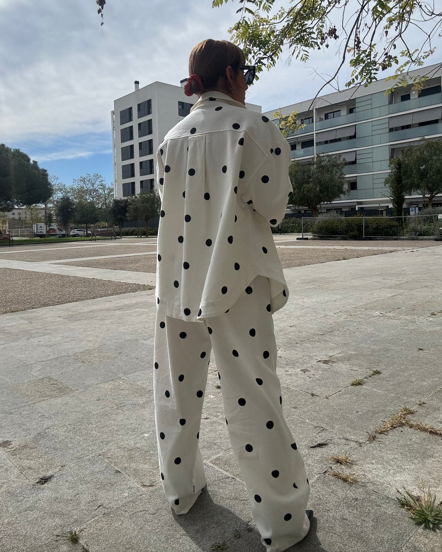 POLKA DOTS SLOUCHY