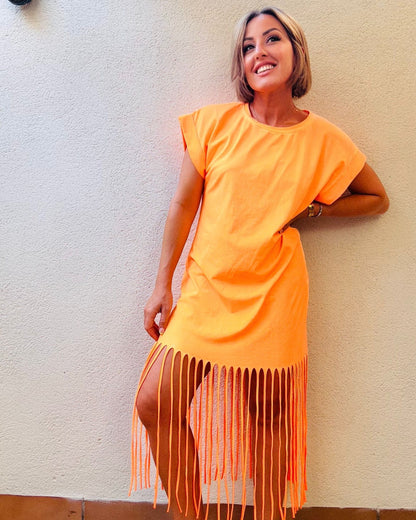 LAU FLÚOR SHORT DRESS