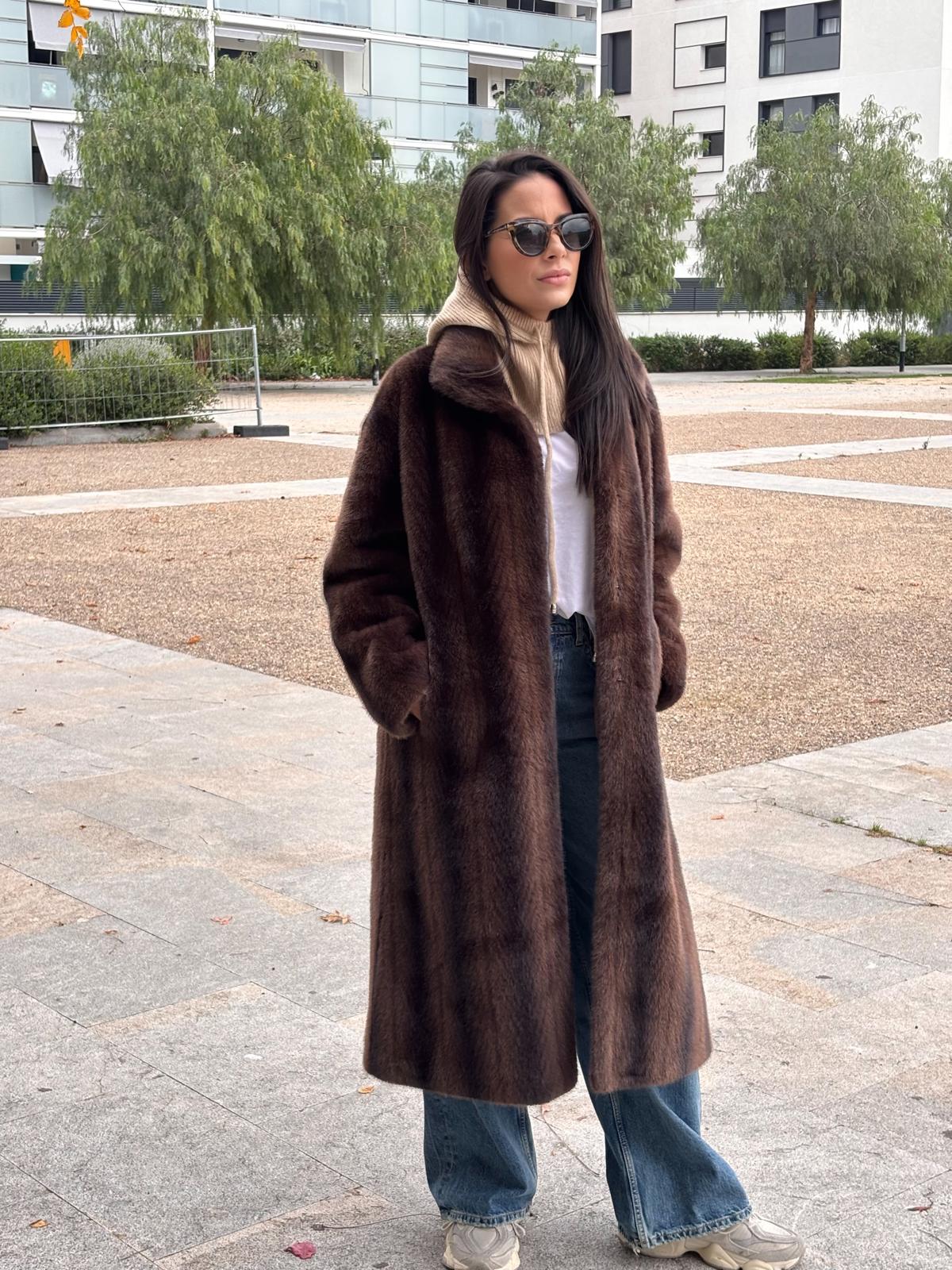 AMALIA FAUX MINK COAT