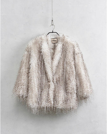 LIZETH FAUX FUR COAT