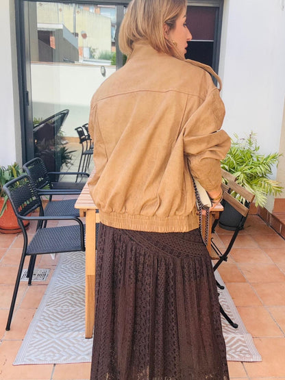 KAREN FAUX SUEDE JACKET