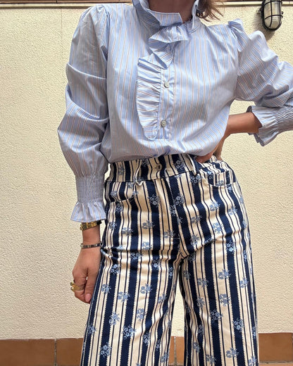 BLUE CANNES PANTS